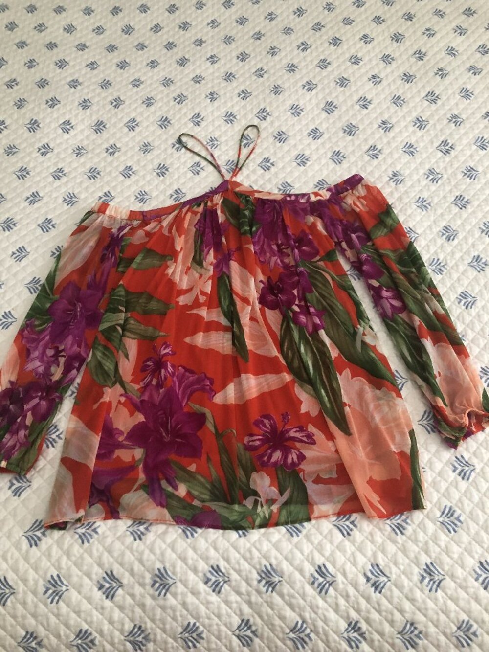 Floral Blause